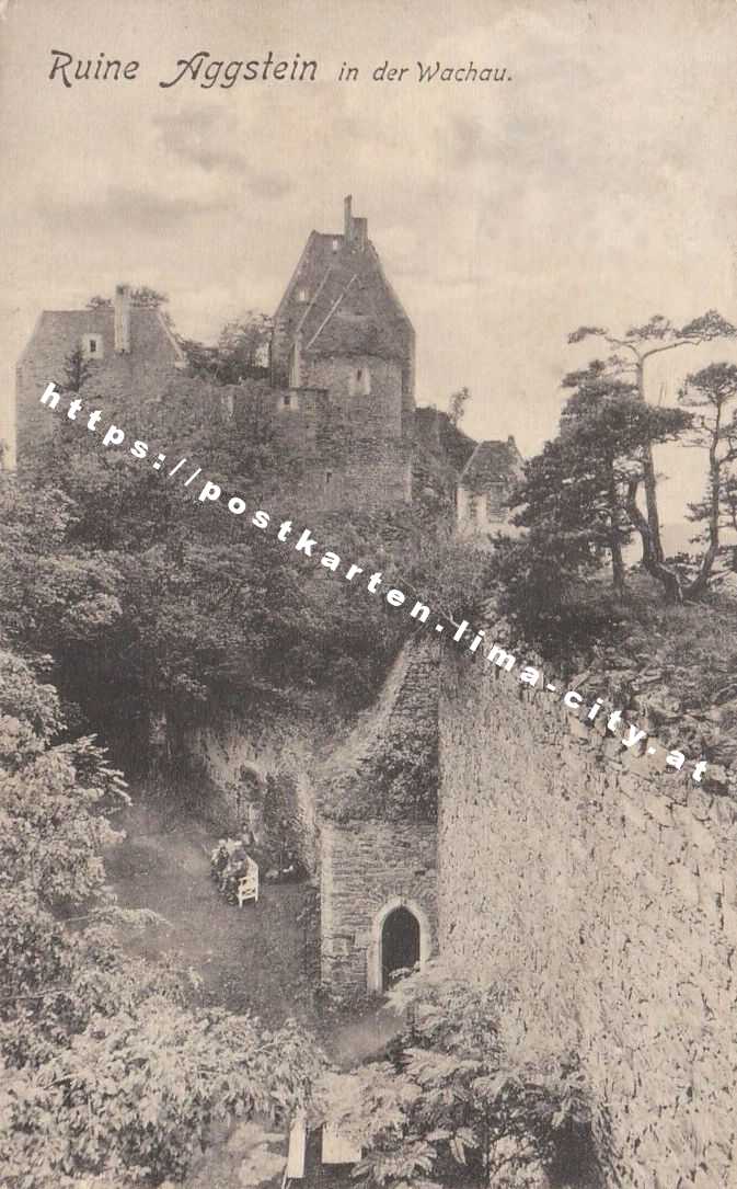 Ruine Aggstein 1912